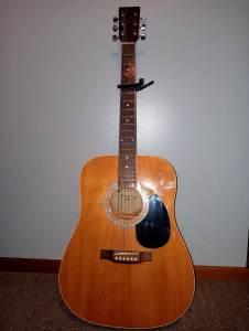Burswood Steel String Acoustic Guitar