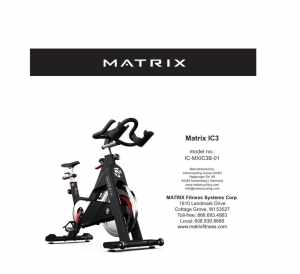 Matric IC3 Spin Bike