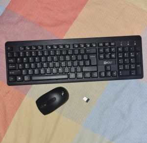 Wireless keyboard and mouse in new condition 