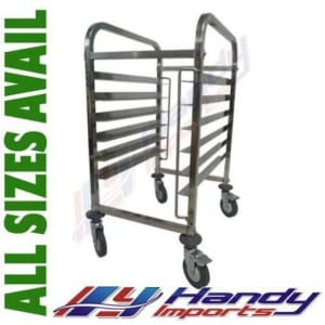 6 Level Bakery Trolley Suits Tray Size 40X60cm. Capacity 12 Trays