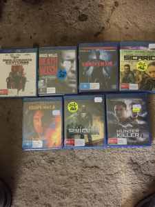 blurays for sale all still sealed