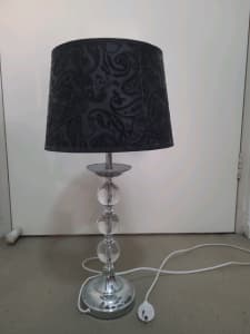 Patterened Black lamp