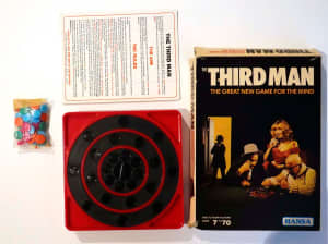 BOARD GAME - THIRD MAN by HANSA - VINTAGE - COLLECTABLE