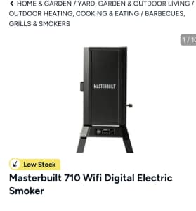 Master built 710 WIFI digital electric smoker