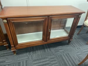 🆕Display Cabinets 🇮🇹Timber & Glass Classics