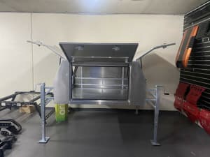 PREMIUM 1800 RAW FINISH CANOPY (WITH JACK OFF LEGS)