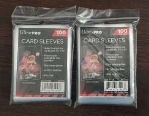 2 Packs x New 100 Ultra Pro Penny Sleeves Card Protectors 
