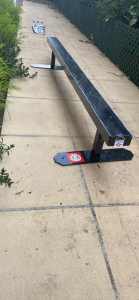 6 foot skateboard flatbar