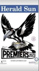 Collingwood Magpies Limited Edition Mark Knight 2023 AFL Premiership