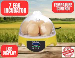 7 Egg Incubator Automatic Chicken Duck Quail - Limited Stock