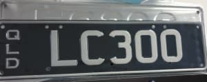 Toyota Landcruiser 300 LC300 number plates