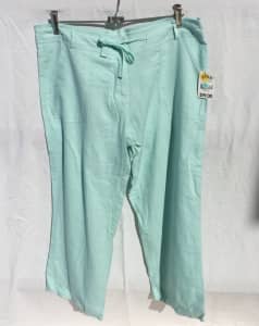 Cotton Pants 2 pair-Sizes 12 &14 @$5 Each 