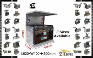 L620*W400*H500 Aluminium GeneratorTool box Aus Stock !