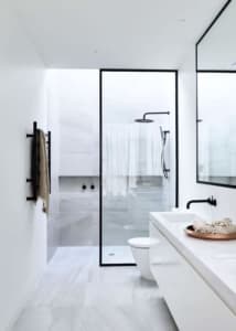 New bathroom Fit out (Bathroom vanity, Shower screen , toilet suite )