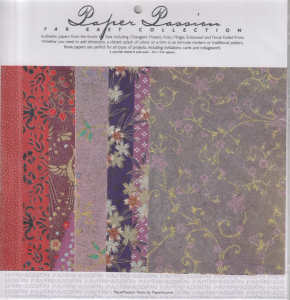 PAPER PASSION FAR EAST LILAC/RED COLLECTION ORIGAMI PAPERS NEW