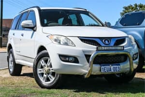 2012 Great Wall X200 K2 MY12 White 5 Speed Automatic Wagon