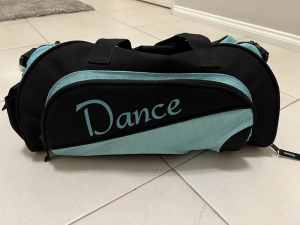Studio 7 medium Dance bag Black and Teal