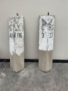 Collectible mile markers