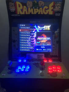 Arcade 1up rampage modified with 26800 games