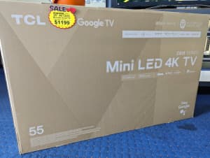 [SEALED] TCL 55 4K C835 Mini LED Smart TV