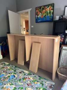 Bookcase / shelves for desk top