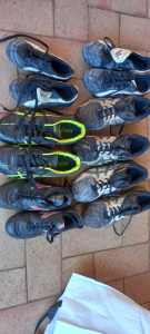 Free old footy shoes