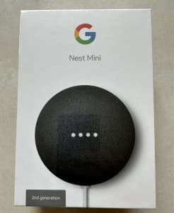New - sealed - Google Nest Mini 2nd generation