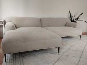 Brosa 4 seater sofa with chaise