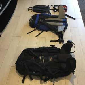 3 Backpacks