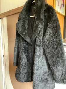 Dotti size 14 fur coat NWT