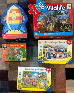 Colourful Childrens puzzles