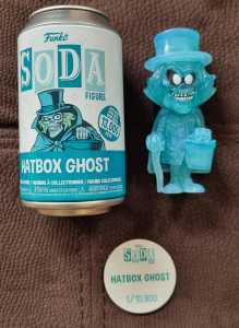 Funko soda Disney Haunted Mansion Hatbox Ghost common figure New