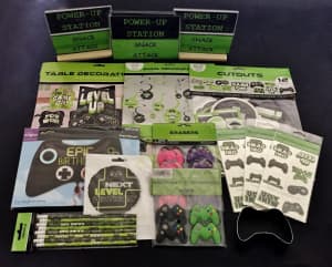 Gaming Party / Level Up Party Supplies