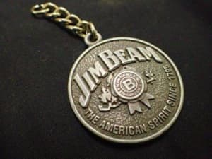 Jim Beam key ring