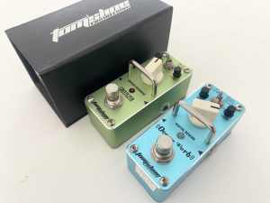 Guitar effects pedals x2: Overdrive & Reverb