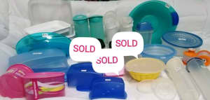 TUPPERWARE ASSORTED PIECES FROM $10 EA PIECE KEEPS YOUR FOOD FRESH 