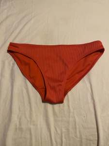 Red bikini bottoms