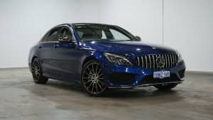 2014 Mercedes-Benz C-Class W205 C250 BlueTEC 7G-Tronic + Blue 7 Speed Sports Automatic Sedan