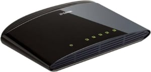 D-Link AU 5-Port Gigabit Desktop Switch DES-1005D-5-Port Fast Ethernet