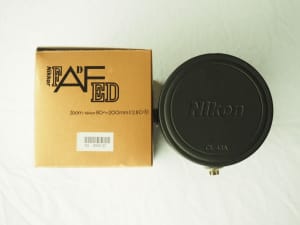 Nikon 80-200mm f2.8 D box plus CL-43A case