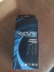 RKVR womens M compression tights