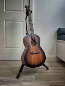 All Solid Mahogany Cort PE-AMH Guitar with Fishman Sonitone Pickup