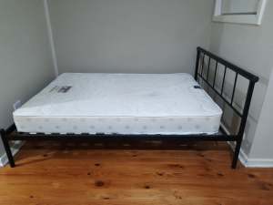 Double mattress and Bed for quick sale