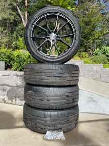 King Rims and Tyres X4