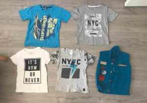 Boys summer T-shirts bundle (size 5)