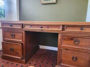 Large Vintage executive desk