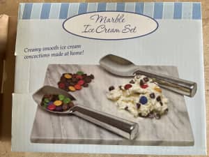 Icecream marble set. Make your own cold rock