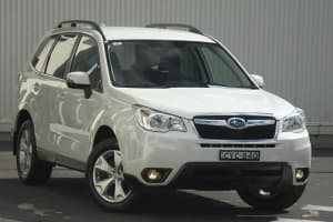 2015 Subaru Forester S4 MY15 2.0D-L CVT AWD White 7 Speed Constant Variable Wagon