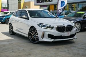 2020 BMW 1 Series F40 M135i Steptronic xDrive Pure White 8 Speed Sports Automatic Hatchback
