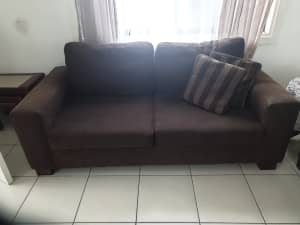 Brown couches 